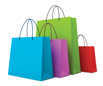 Shopping Bag PNG 335x279